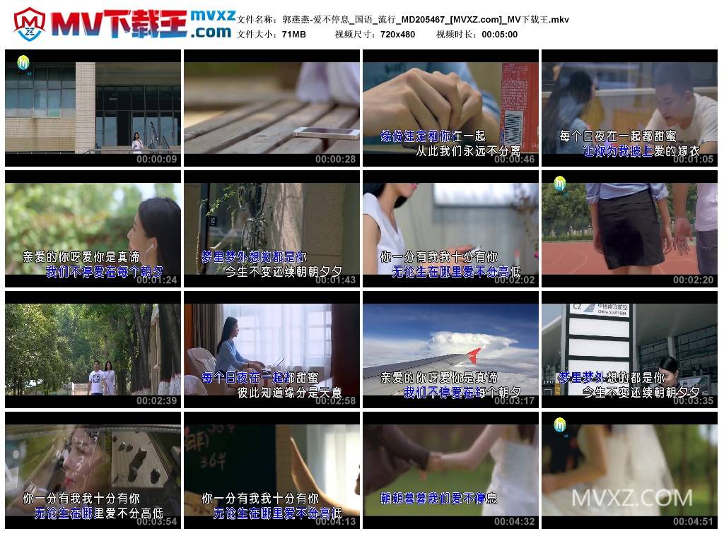 郭燕燕-爱不停息_国语_流行_MD205467